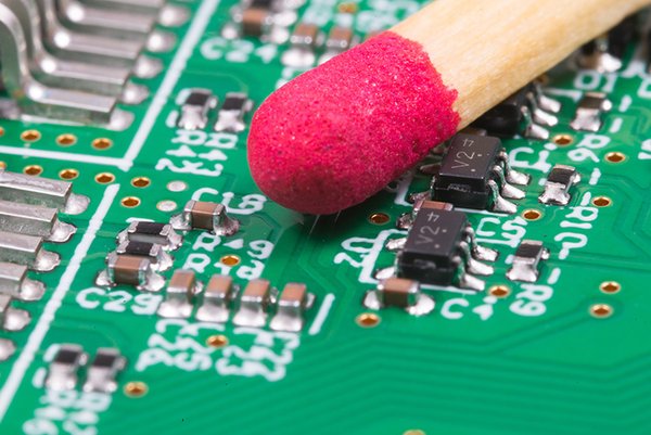 Micro-components on the circuit board