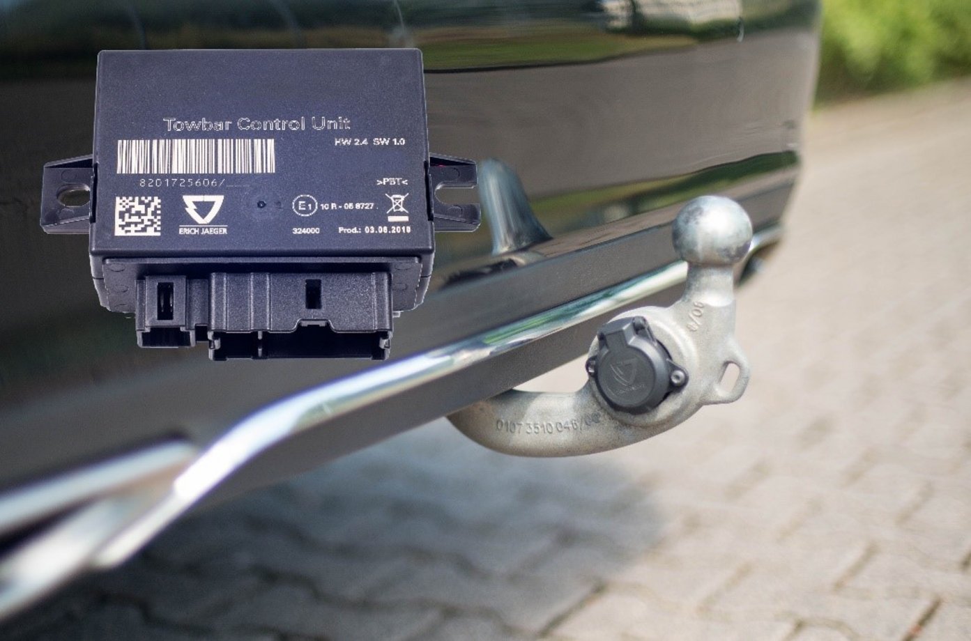 Kit Électrique D’Attelage Jaeger 12270001 - 7 Pôles, Pour Remorque, Caravane