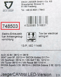 Wiring harness label