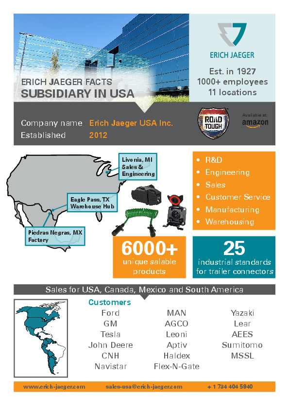 Fact Sheet Erich Jaeger USA