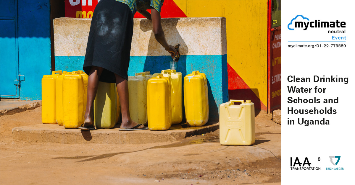 myclimate - Clean drinking water for schools and households in Uganda